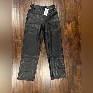 12th Tribe Vegan Leather Pants